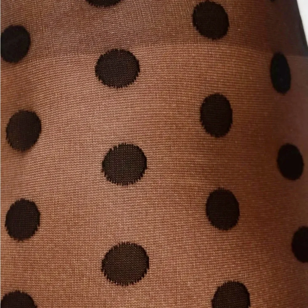 Wolford Bonny Dot Tights Black size Large New Rare - Picture 7 of 7